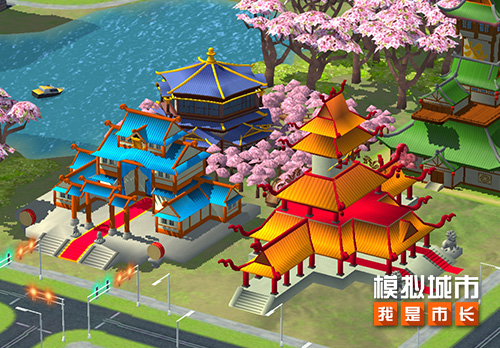 《模擬城市：我是市長(zhǎng)》楊柳醉春版本登陸蘋果AppStore