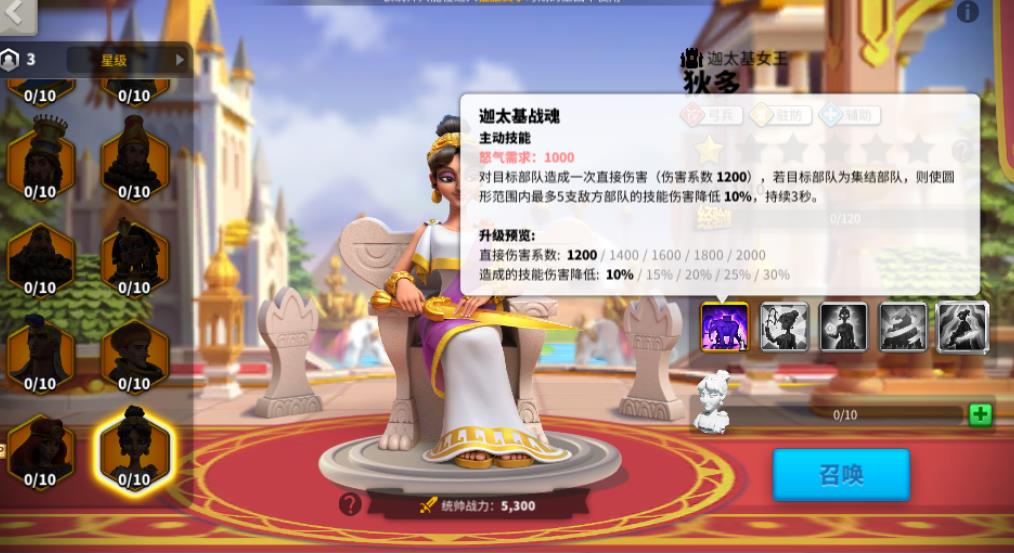 萬國覺醒狄多怎么樣