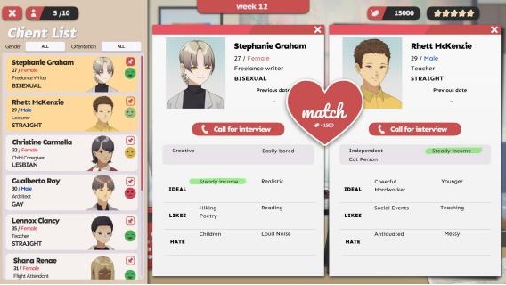 Matchmaker Agency《紅娘社》這個情人節(jié)陪伴著你， 共享完美的搭配之喜。