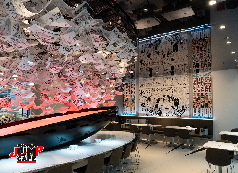 SHONEN JUMP CAFE 成都店今日正式開業(yè)