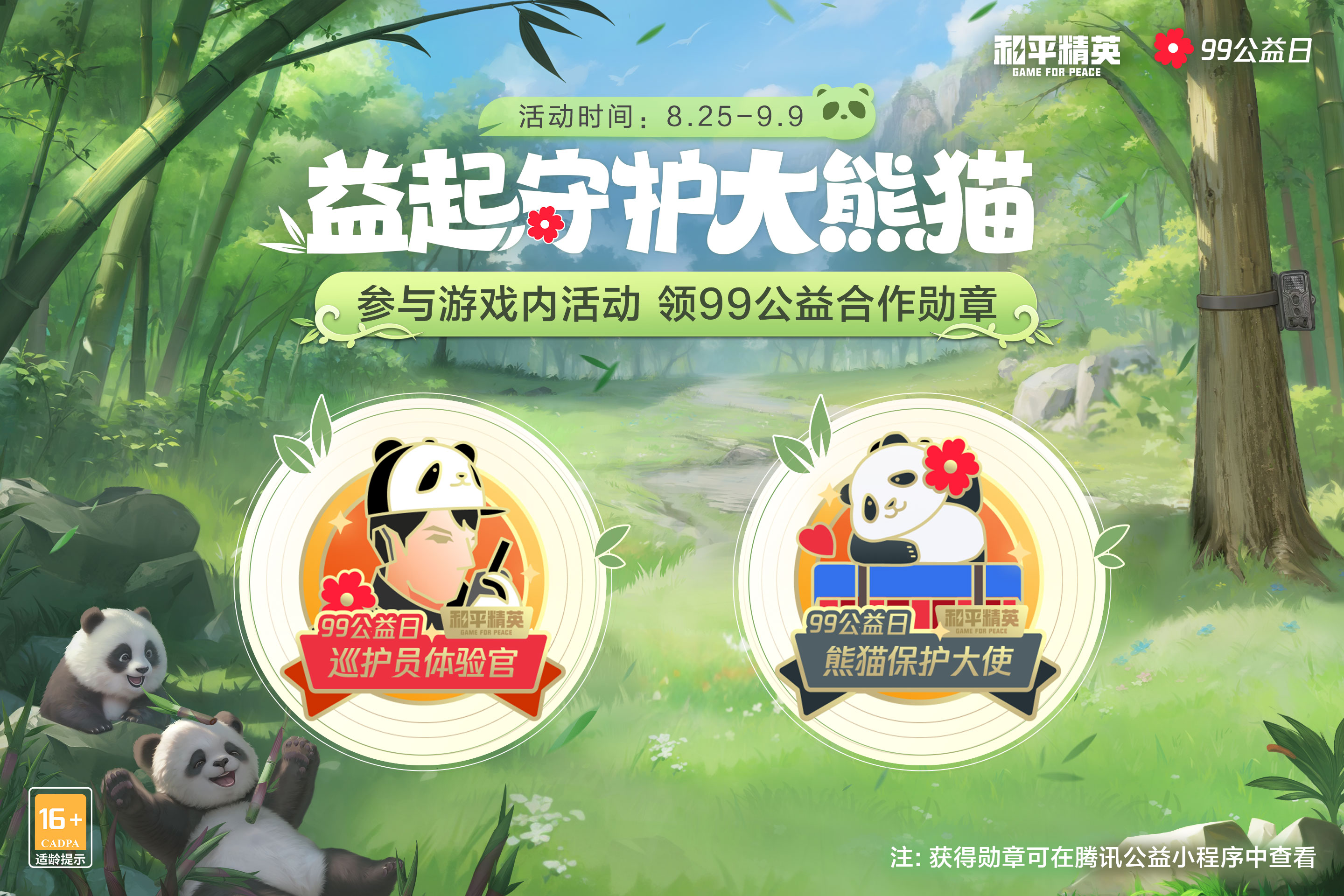 入圈同行，益起守護(hù)大熊貓