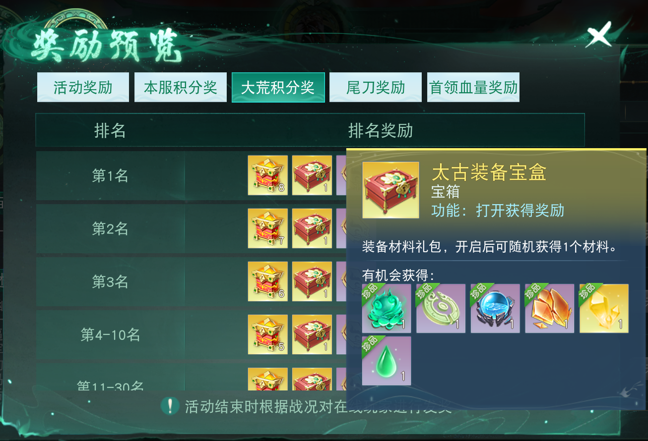 《天下》手游馬王爺征伐戰(zhàn)獎(jiǎng)勵(lì)升級(jí)，積分沖刺贏天域琉璃等海量好禮！