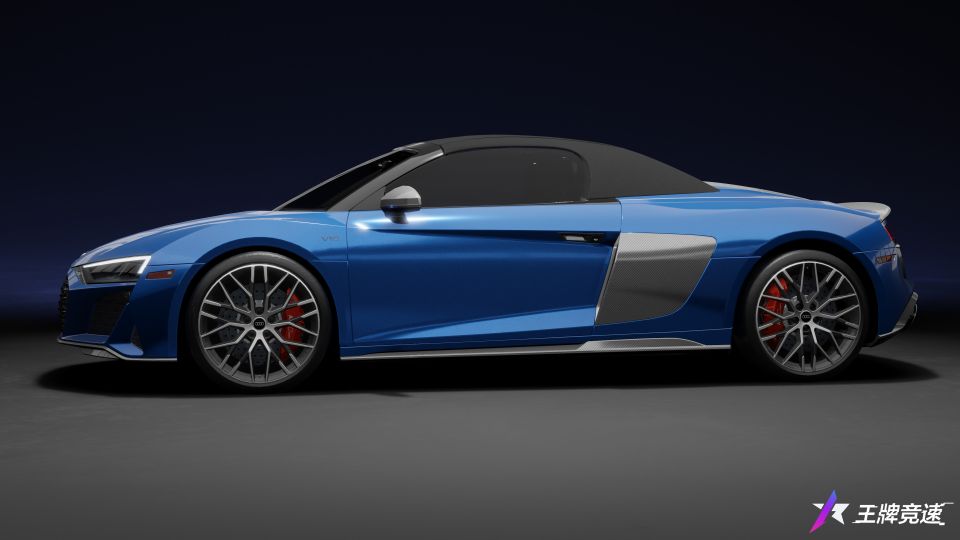 時代傳奇超跑，開進《王牌競速》 沉浸式提車“奧迪R8 Spyder V10”！