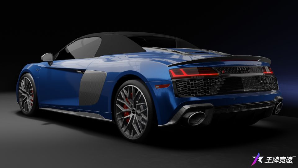 時代傳奇超跑，開進《王牌競速》 沉浸式提車“奧迪R8 Spyder V10”！