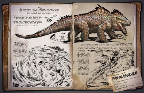 《方舟生存進(jìn)化》次世代版本新生物“法索拉鱷”首曝，沙漠巨鱷兇猛異常