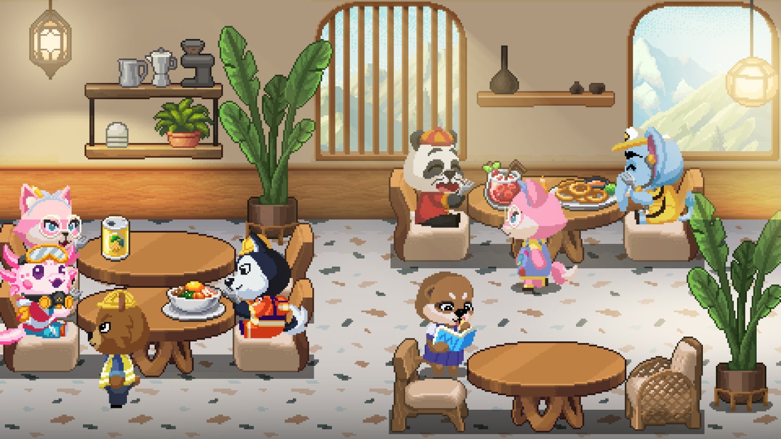 溫馨餐廳管理游戲《Not Monday Cafe》Steam頁面開放，發(fā)售日期待定！