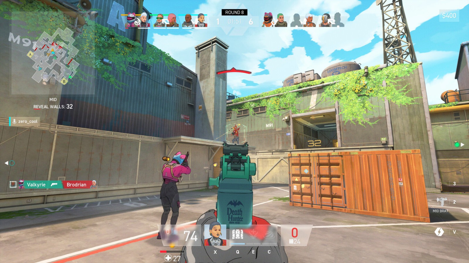 3v3戰(zhàn)術競技射擊游戲《SpectreDivide》今日Steam頁面上線，支持中文！