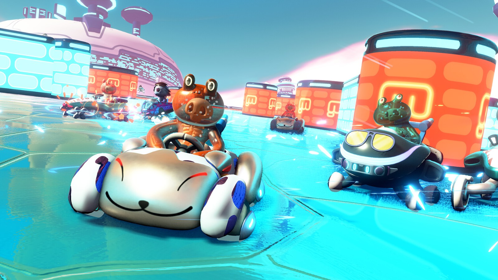 多人賽車游戲《Cosmic Royale》Steam頁面開放，支持簡中！