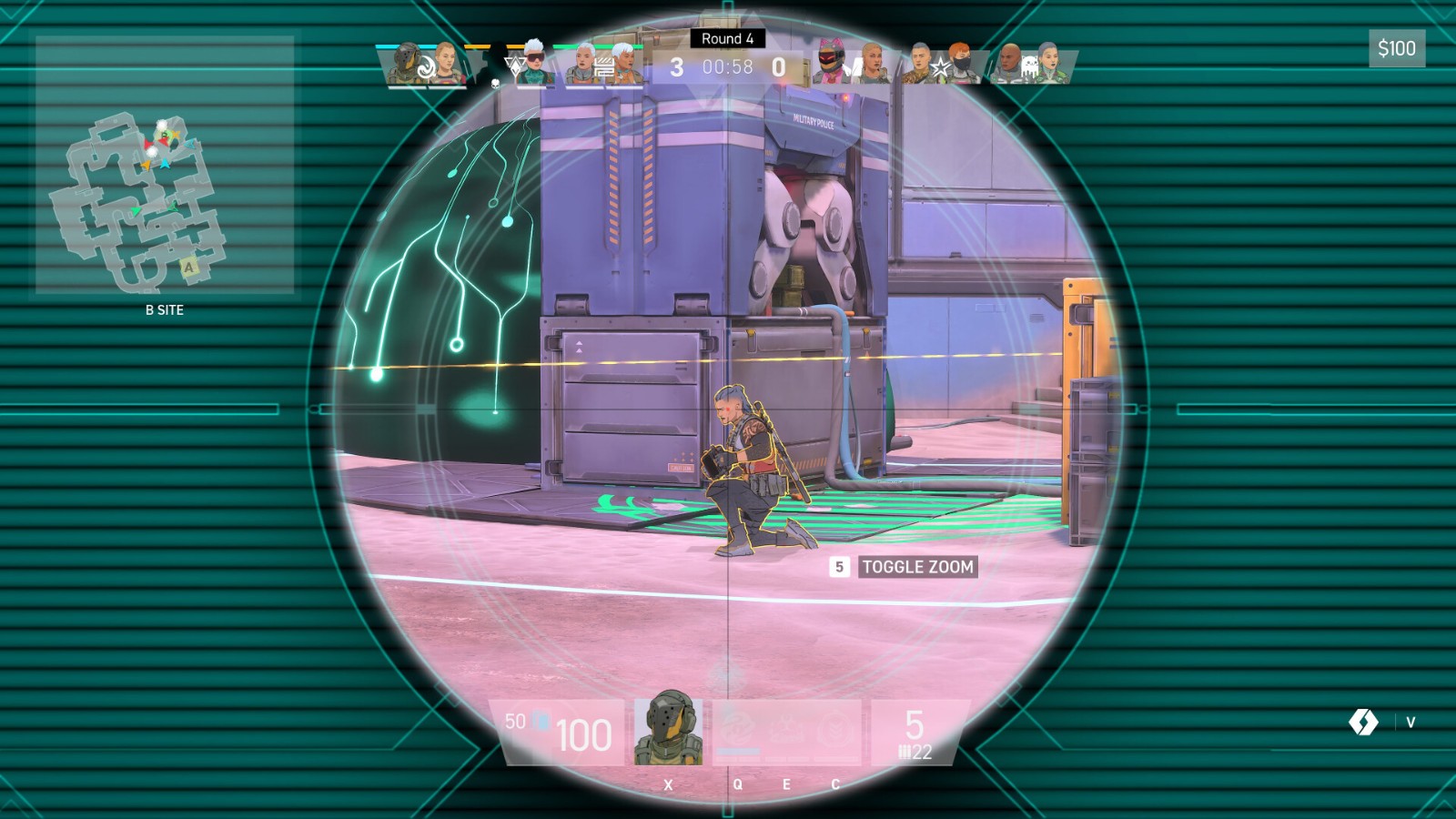3v3戰(zhàn)術競技射擊游戲《SpectreDivide》今日Steam頁面上線，支持中文！