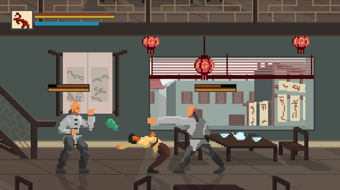 像素風(fēng)古典動作新游《功夫五神》登陸Steam正式推出！