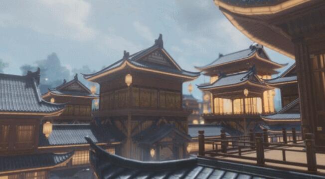 《劍網(wǎng)3》全新風(fēng)格“廣都鎮(zhèn)”視覺(jué)效果升級(jí)！