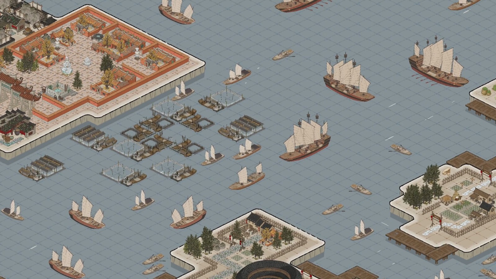 古風城市建造游戲《歲久丹青》今日上線Steam頁面，發(fā)售日期待定！