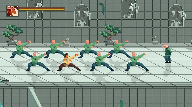 像素風(fēng)古典動作新游《功夫五神》登陸Steam正式推出！