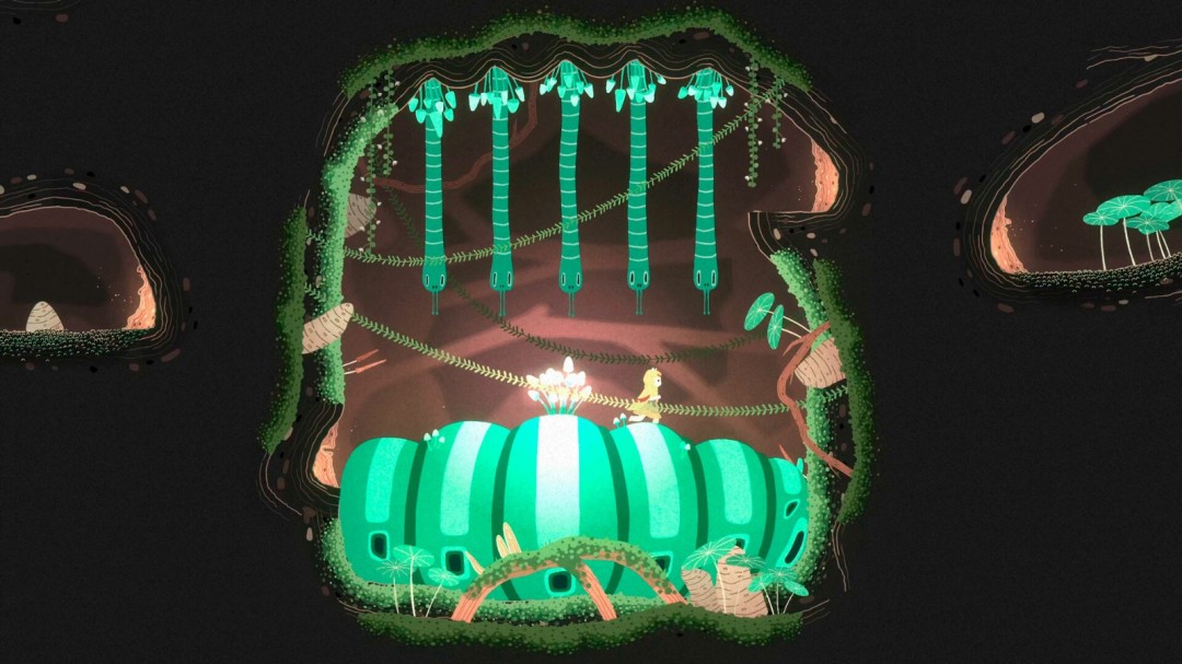 手繪2D解謎平臺游戲《Oscuro Blossom's Glow》Steam頁面開放，年內(nèi)發(fā)售！