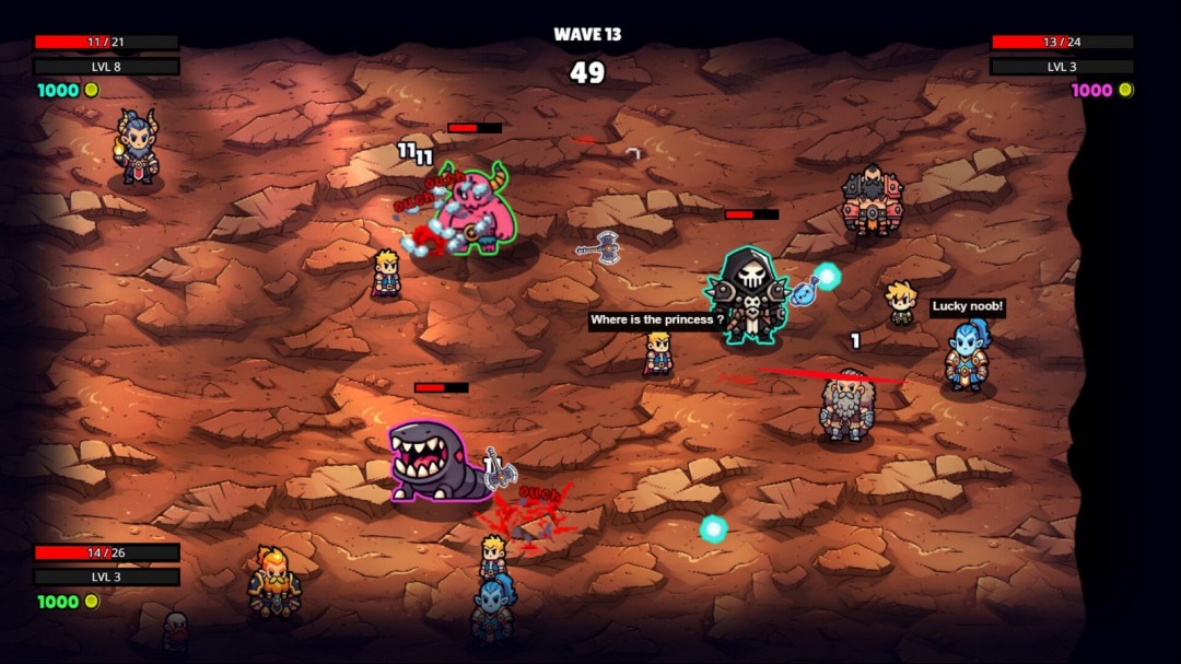Roguelike游戲《Noobs Are Coming》Steam頁面開放，年內(nèi)發(fā)售！