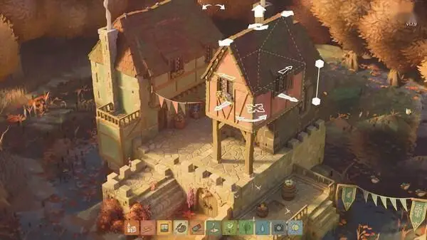 休閑治愈城堡建造游戲《林間小世界》登陸Steam正式推出！