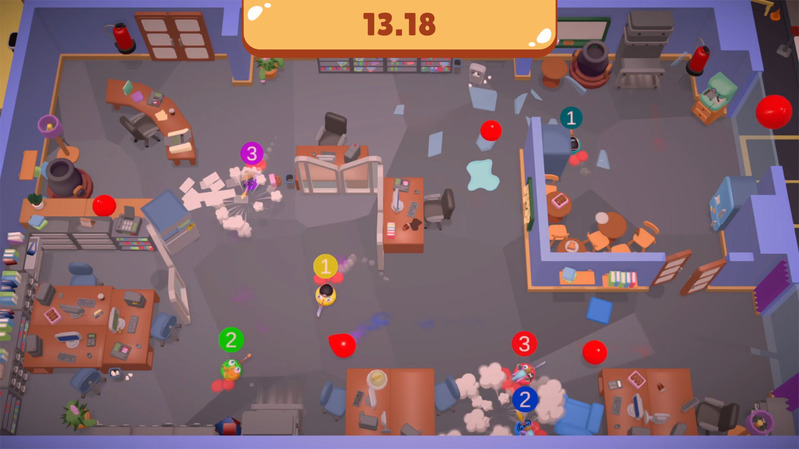 派對(duì)亂斗游戲《瘋狂吸塵器》Steam頁(yè)面公布，發(fā)售日期待定！