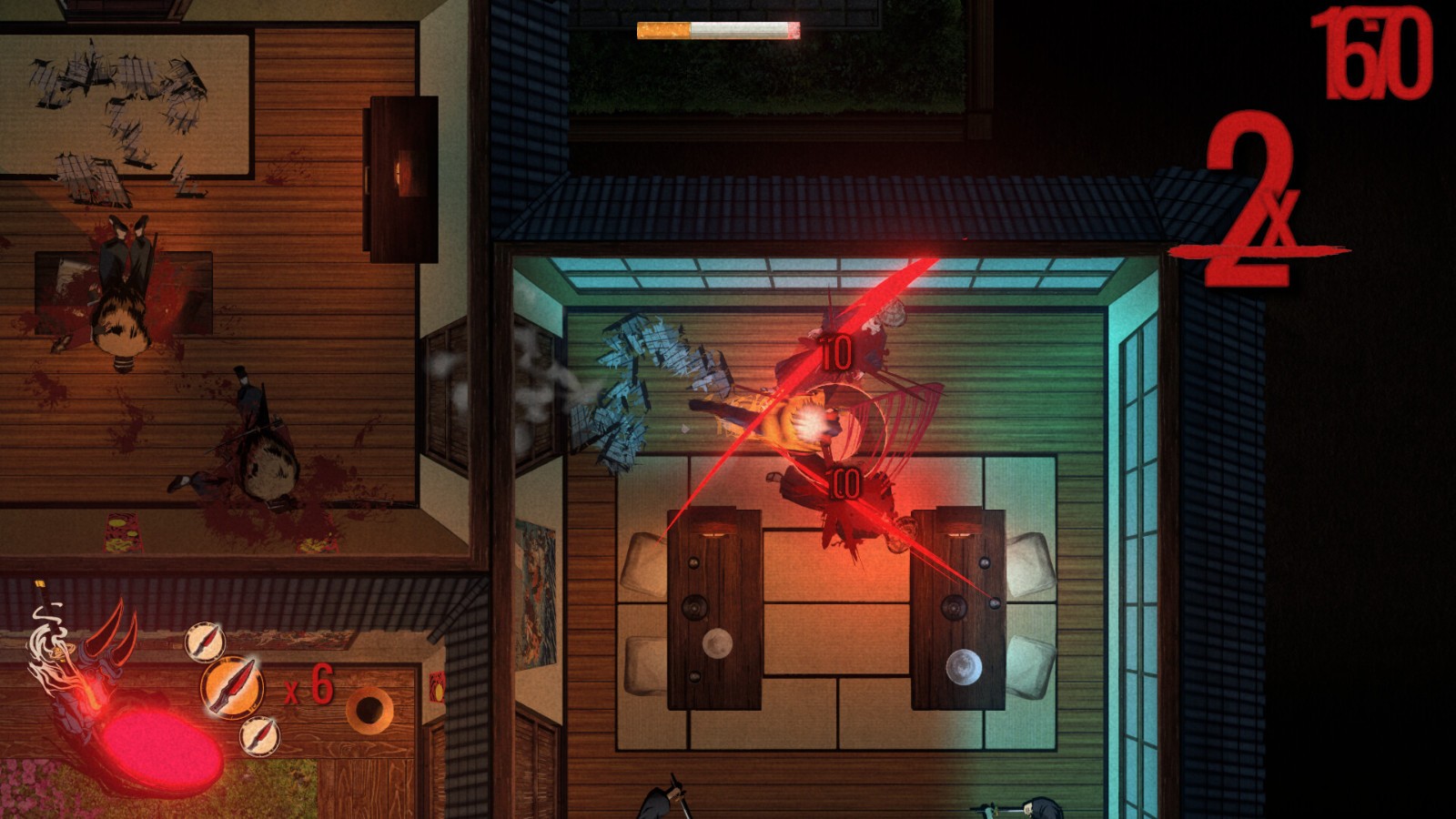 俯視角高速動作游戲《瘋狂武士》Steam頁面開放，明年發(fā)售！