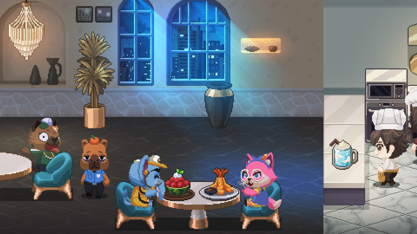 溫馨餐廳管理游戲《Not Monday Cafe》Steam頁面開放，發(fā)售日期待定！