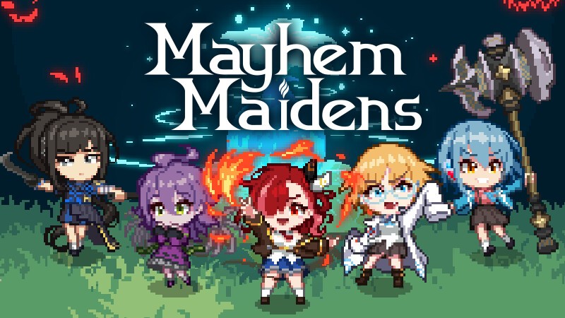 塔防游戲《Mayhem Maidens》Steam頁面上線，支持簡中！