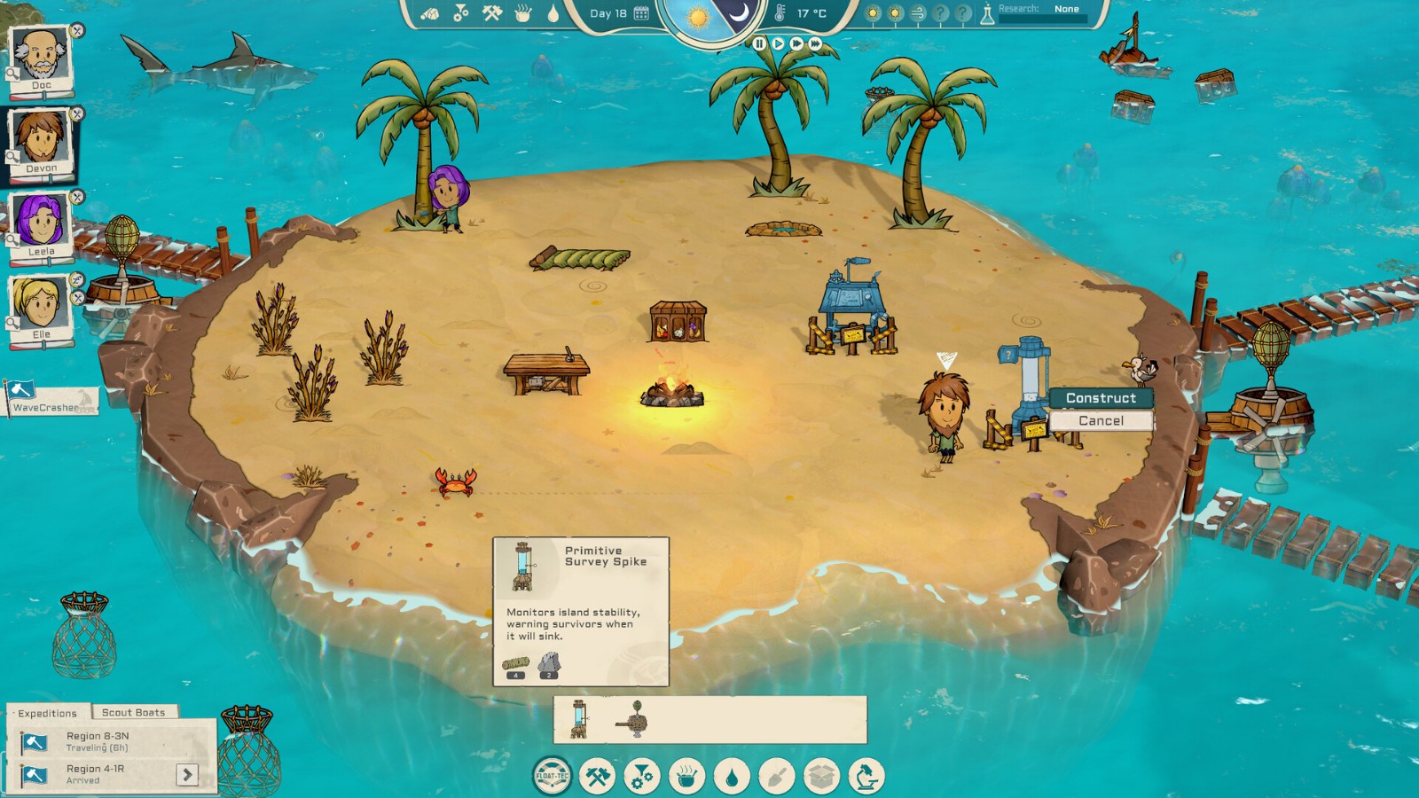 木筏制作生存管理冒險游戲《Oceaneers》Steam頁面上線，暫不支持中文！