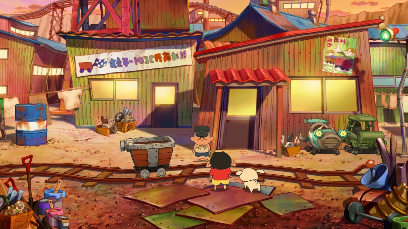 《蠟筆小新：煤炭鎮(zhèn)的小白》現(xiàn)已登Steam，國區(qū)135元！