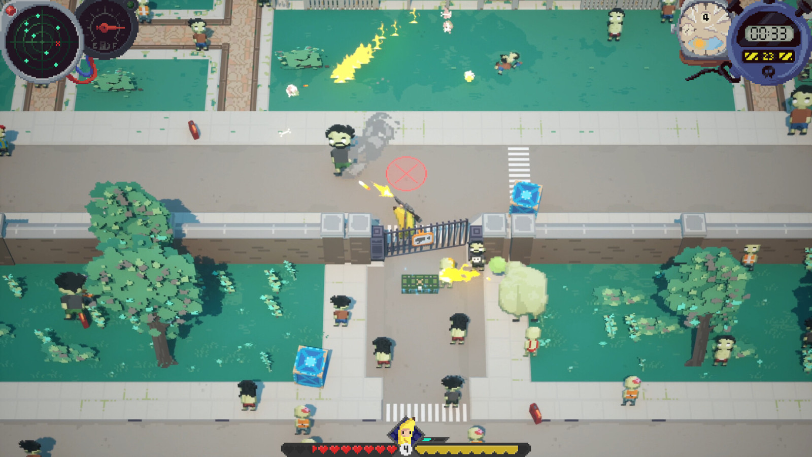 Roguelite 動(dòng)作游戲《Deadly Days: Roadtrip》Steam頁(yè)面，發(fā)行日期待定！