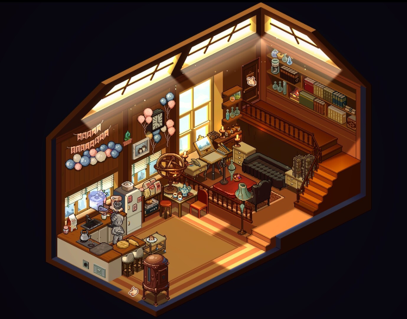 像素搬家游戲《囈語小鎮(zhèn)》今日Steam頁面上線，發(fā)售日待定！