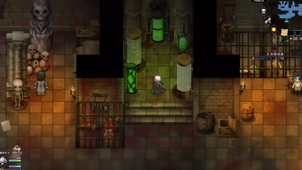 策略角色扮演游戲《骸骷王》Steam頁(yè)面開(kāi)放，支持中文！