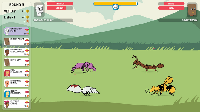 休閑風(fēng)DNA合成生物對戰(zhàn)游戲《Battimals》登陸Steam！