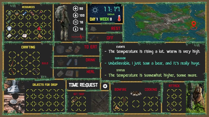孤島生存冒險新游《Time Re:Quest》登陸Steam正式推出！