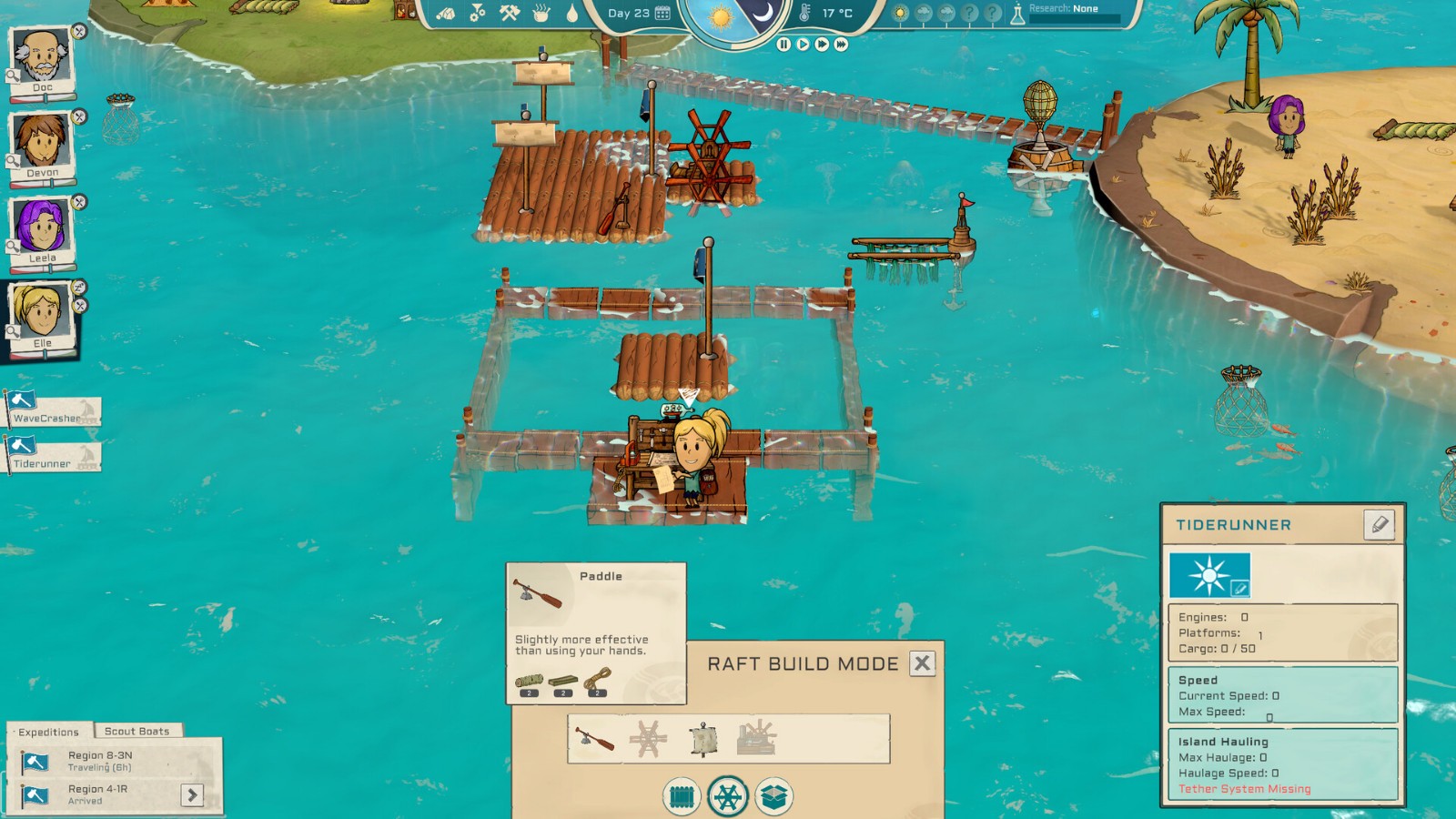 木筏制作生存管理冒險游戲《Oceaneers》Steam頁面上線，暫不支持中文！