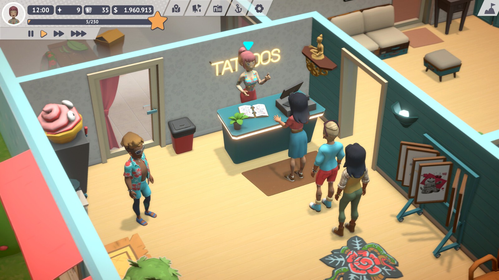 模擬經(jīng)營游戲《Tattoo Tycoon》今日Steam頁面上線，發(fā)售日待定！
