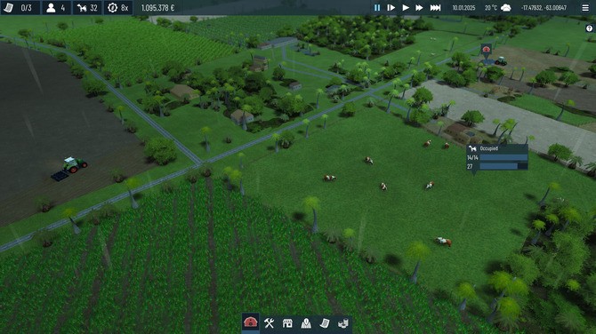 全球地理數(shù)據(jù)的農(nóng)業(yè)經(jīng)營模擬新游《Global Farmer》登陸Steam正式推出！