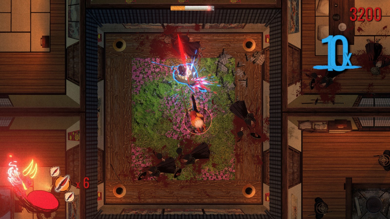 俯視角高速動作游戲《瘋狂武士》Steam頁面開放，明年發(fā)售！