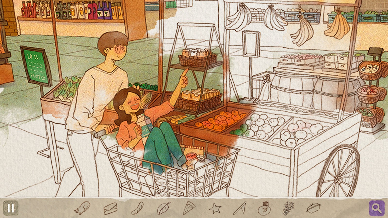 手繪插畫情感藝術(shù)隱藏物品游戲《Love is...》Steam頁面上線！