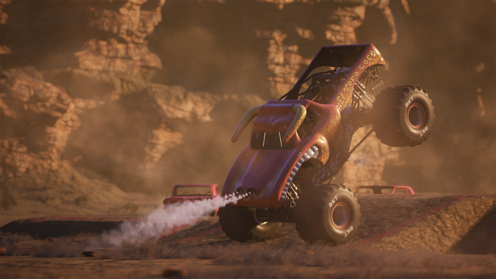 越野街機(jī)賽車游戲《Monster Jam? Showdown》Steam頁面上線，8月29日發(fā)售!