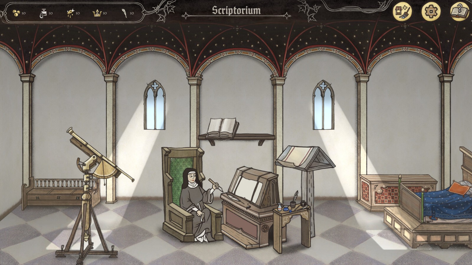 《Scriptorium》Steam頁面今日上線，發(fā)售日待定！