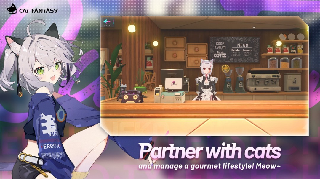 貓娘手游《貓之城》Steam頁面開放，年內(nèi)發(fā)售！