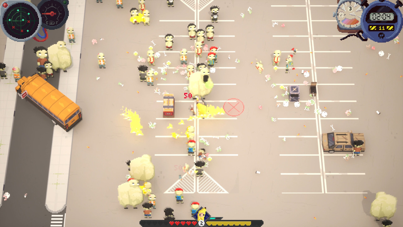 Roguelite 動(dòng)作游戲《Deadly Days: Roadtrip》Steam頁(yè)面，發(fā)行日期待定！