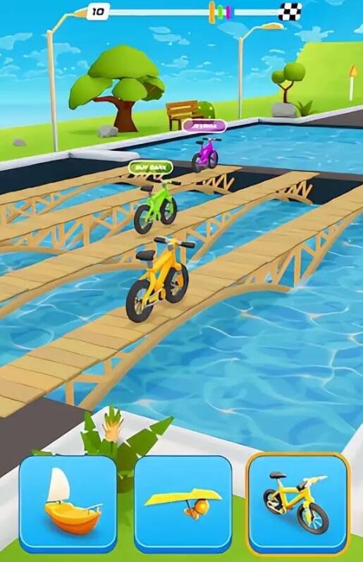 一人化三型？休閑手游《Shape Transforming: Shape Race》開啟變形競速！