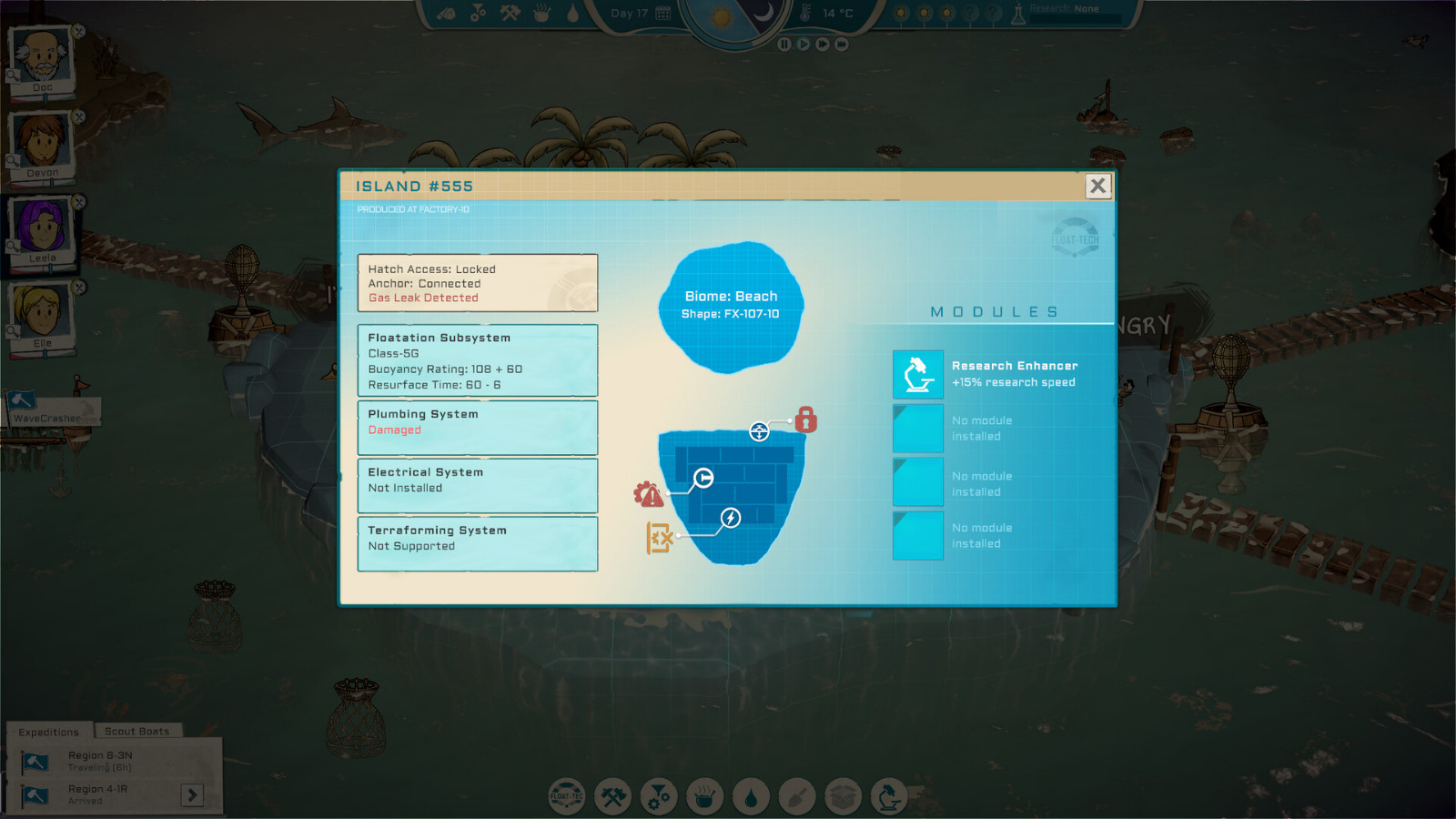 木筏制作生存管理冒險游戲《Oceaneers》Steam頁面上線，暫不支持中文！