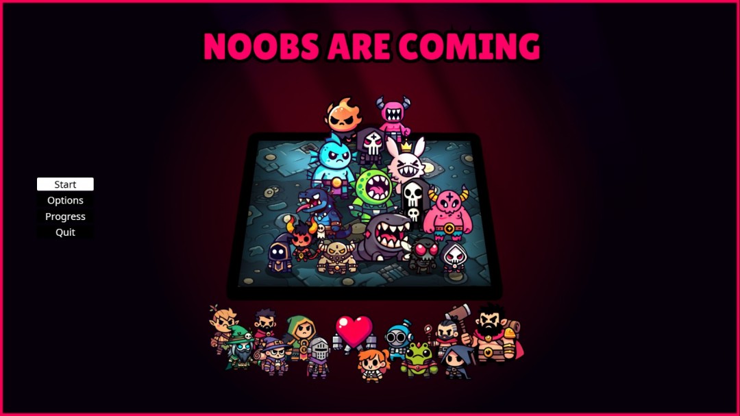 Roguelike游戲《Noobs Are Coming》Steam頁面開放，年內(nèi)發(fā)售！