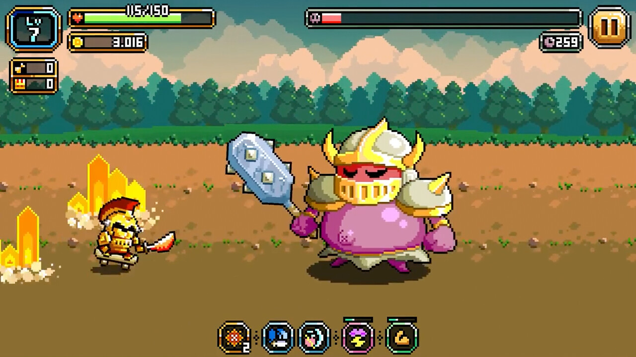 RPG式動作游戲《Skateboard Knight》Steam頁面上線！