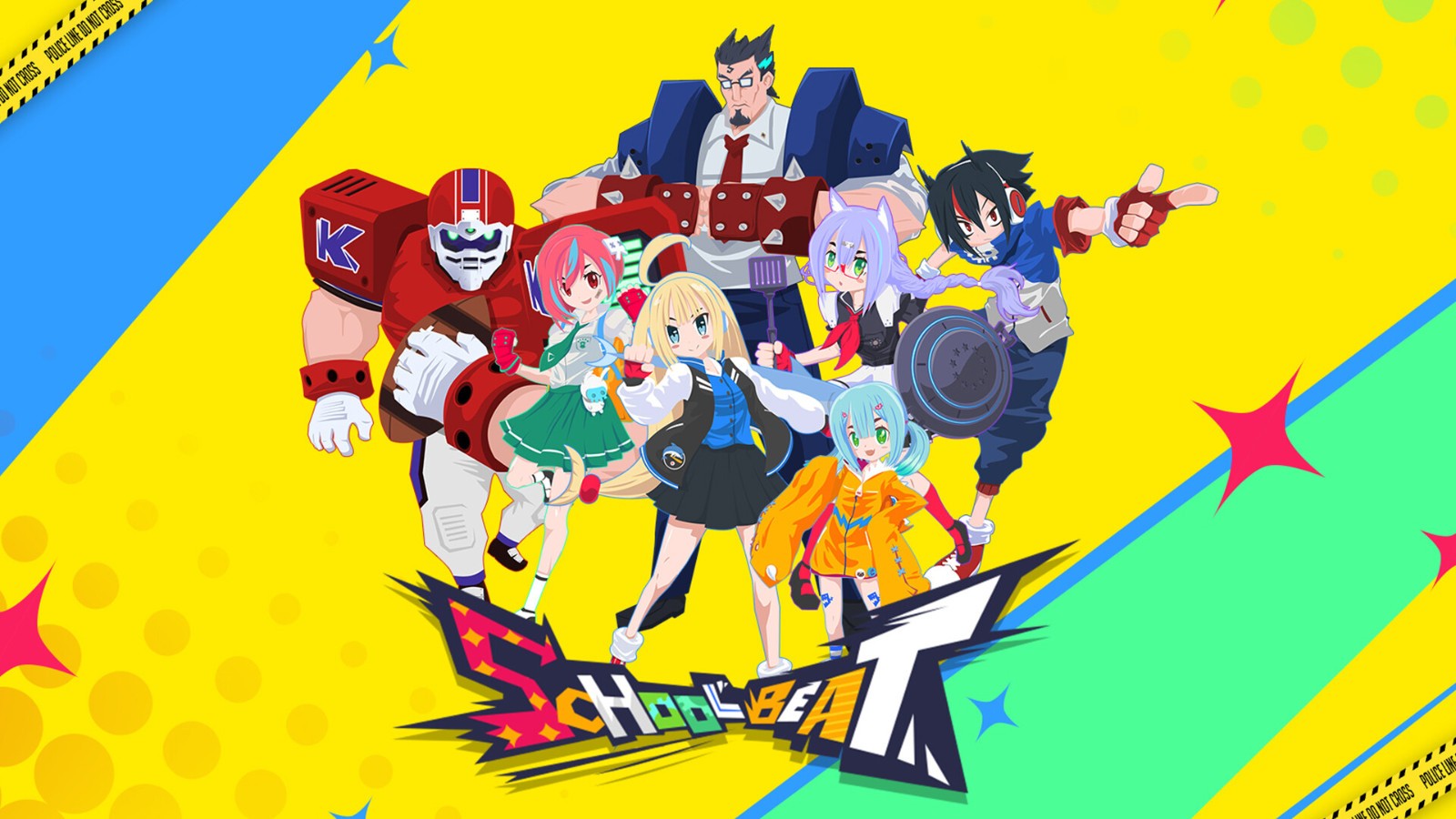 清版街機動作游戲《School Beat》Steam頁面開放，發(fā)售日期待定！