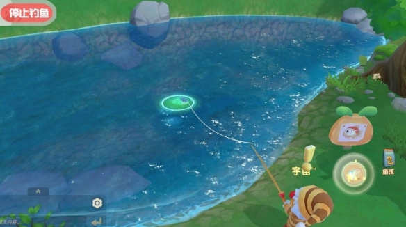 摩爾莊園河童獸水潭怎么放