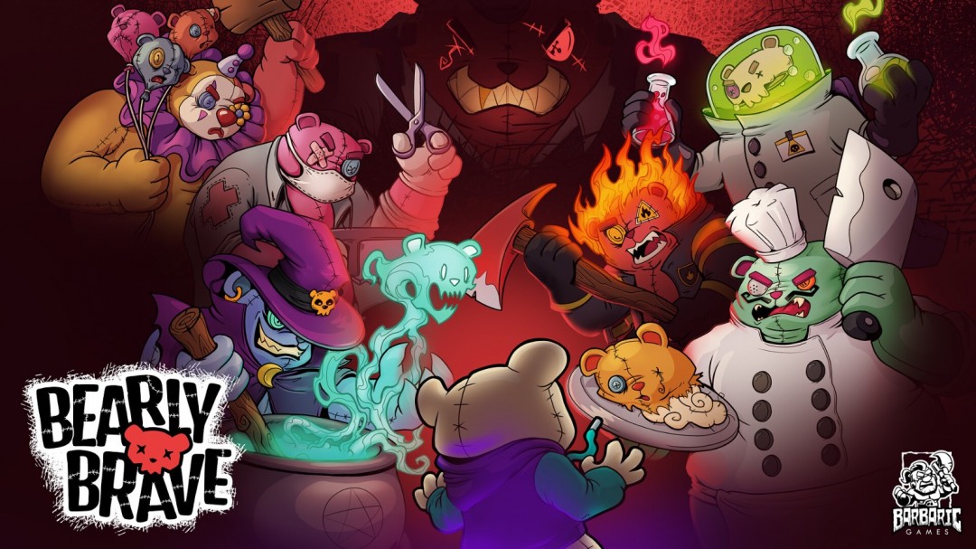 卡牌構(gòu)筑游戲《Bearly Brave》Steam頁(yè)面公布，年內(nèi)發(fā)售！