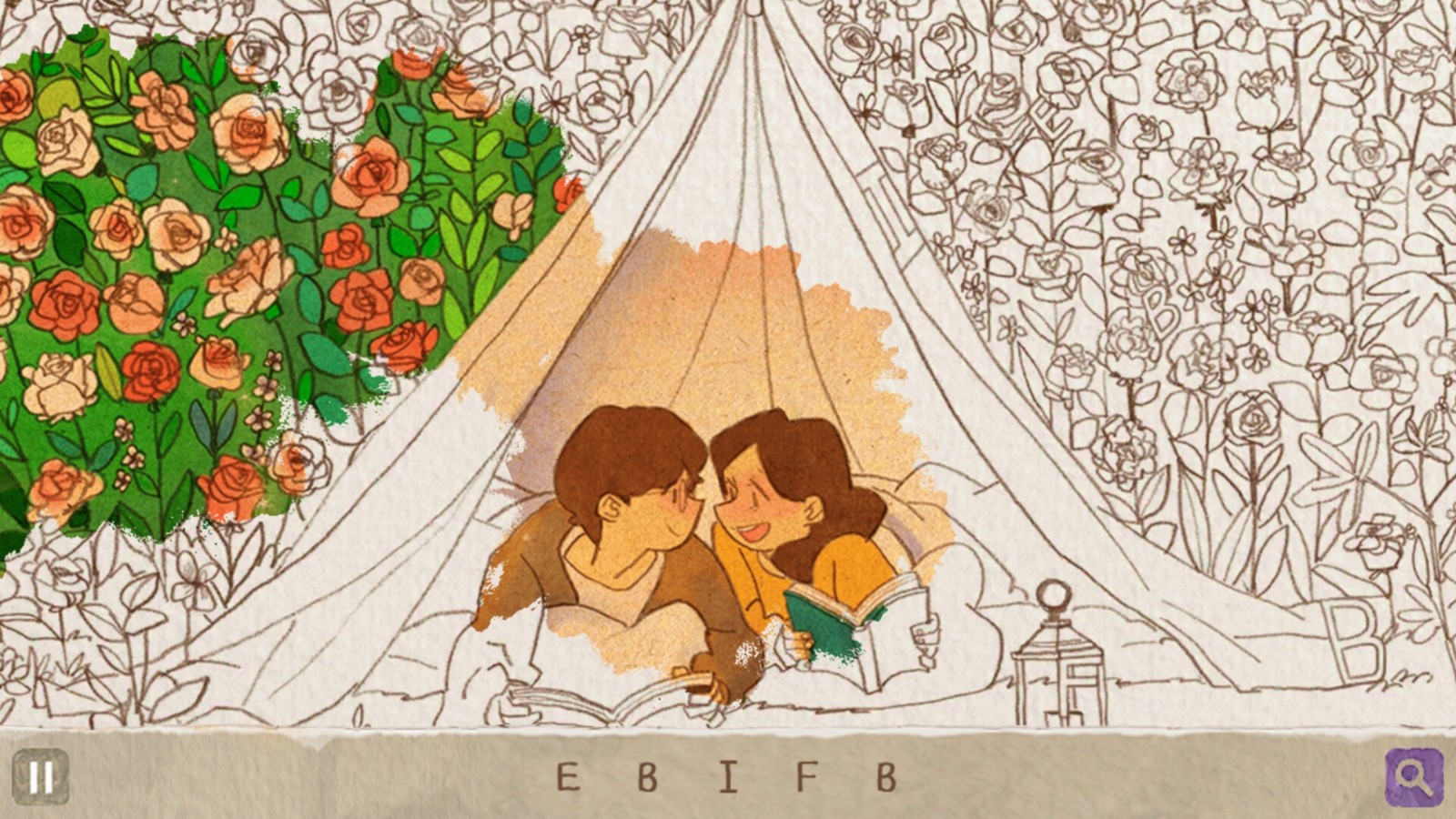 手繪插畫情感藝術(shù)隱藏物品游戲《Love is...》Steam頁面上線！