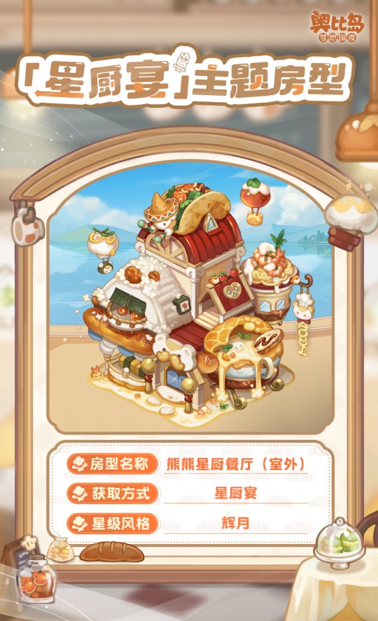 奧比島手游「星廚宴」版本PV來襲！美食主題時裝&家具上線！