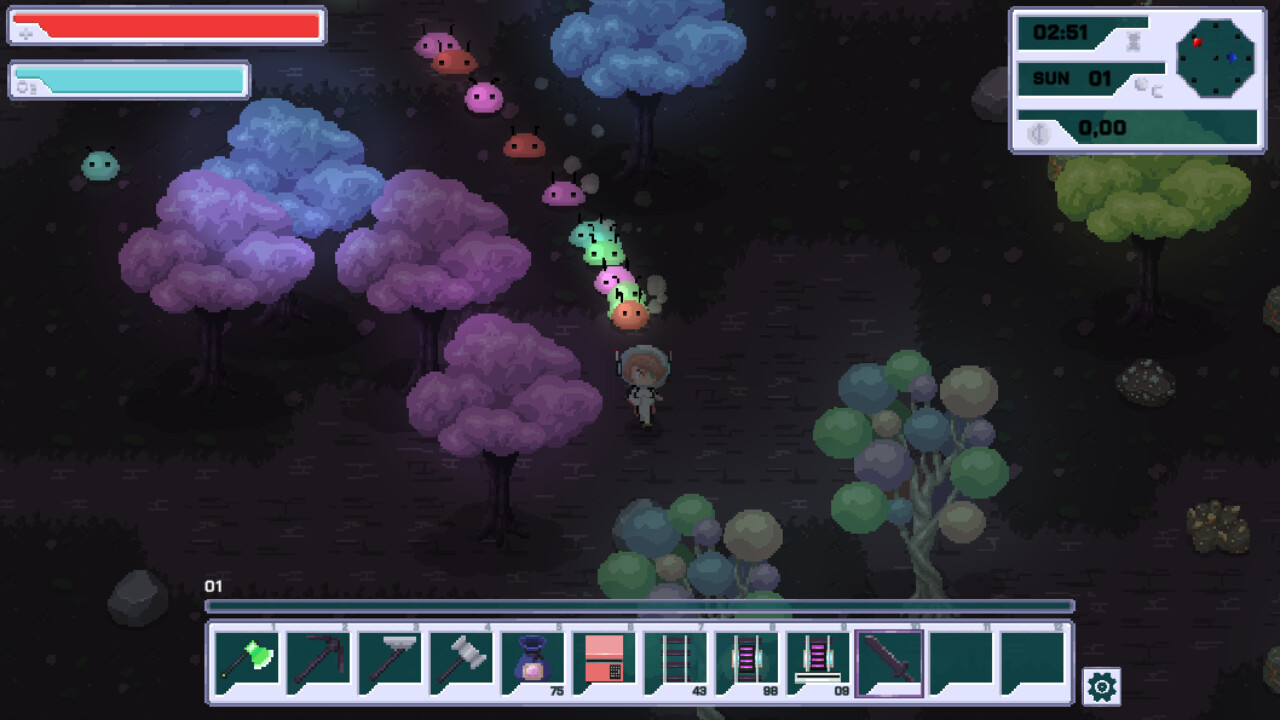 2D像素風模擬游戲《PLANET IX》Steam頁面發(fā)售，支持中文！